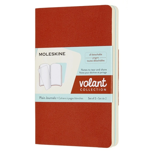 Moleskine Volant Pocket Oranssi/Sininen Plain