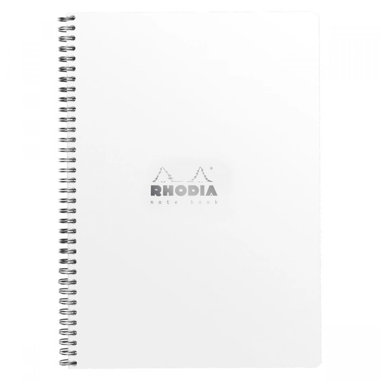 Rhodia Notebook Spiral Valkoinen VA4 Squared