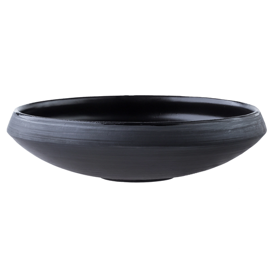 Vaidava Ceramics Eclipse kulho 0,7 L, matala, musta