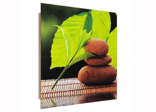 Taulu Stones and leaves 3D 30x30 cm