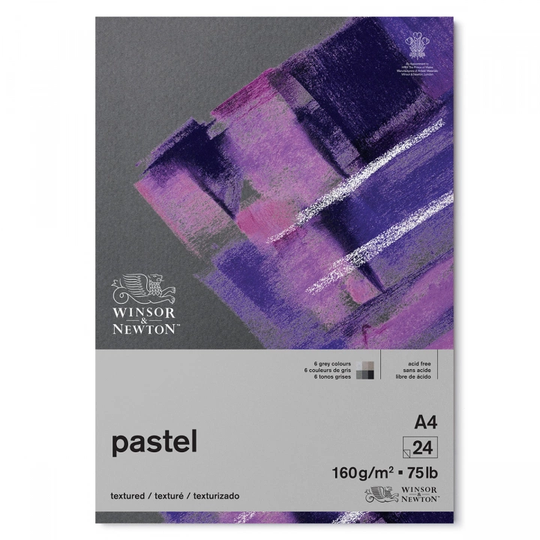 Winsor & Newton Pastellilehtiö Grey A4 160g