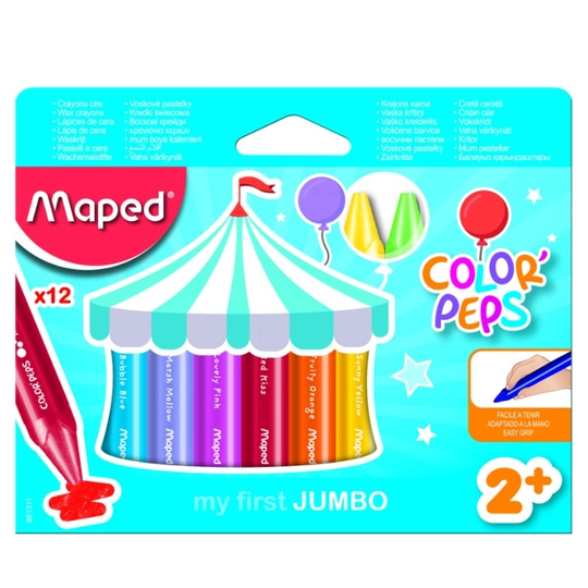 Maped Color Peps Vahaliidut 12-setti Jumbo