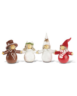 Lucia-kulkue, 4 hahmoa