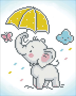 Diamond Dotz Baby Brollie