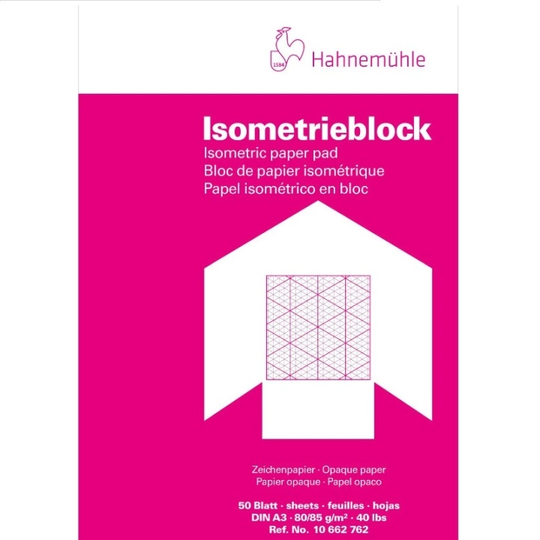 Hahnemühle Isometric Paper Pad A4