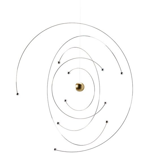 Flensted Mobiles Niels Bohr Atom Model mobile