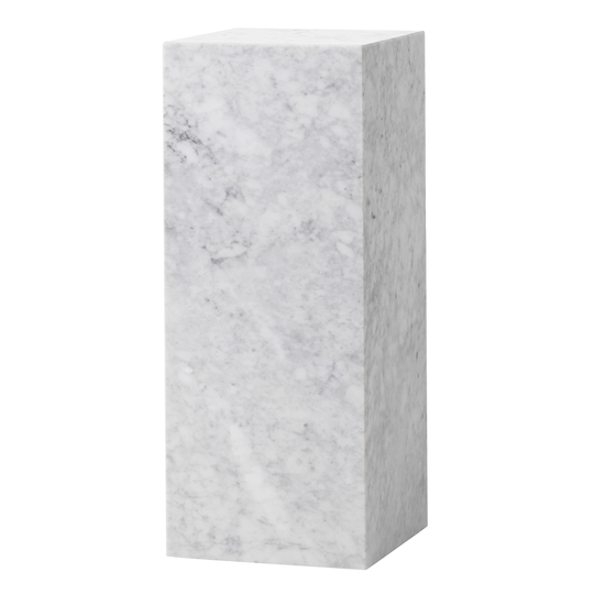 MENU Plinth Pedestal taso, valkoinen Carrara marmori