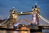 Canvas-taulu | Akustiikkataulu Lontoo Tower Bridge 277