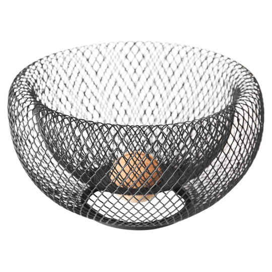 Fundamental Berlin Nest kulho tai lampunvarjostin, 20 cm, musta