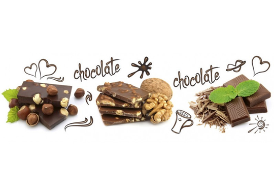 Keittiön välitila Chocolate 260x60 cm