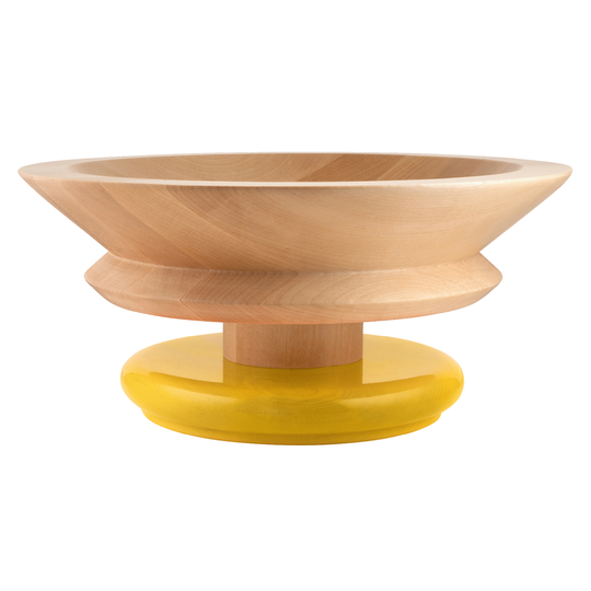 Alessi Sottsass vati, keltainen