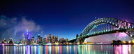 Canvas-taulu | Akustiikkataulu Sydney New Year 231