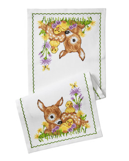 Kirjontapakkaus Kaitaliin Bambi