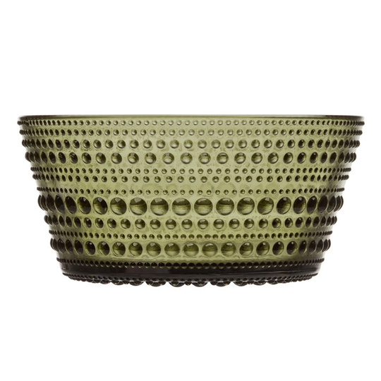 Iittala Kastehelmi kulho 23 cl, sammaleenvihreä
