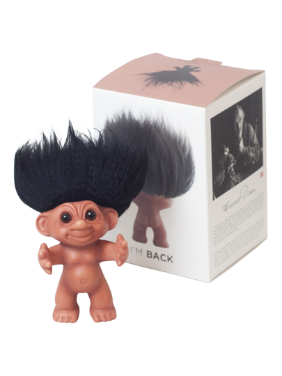 Good Luck Troll - Gjøl Trold 12 cm. - Rubber (92860)