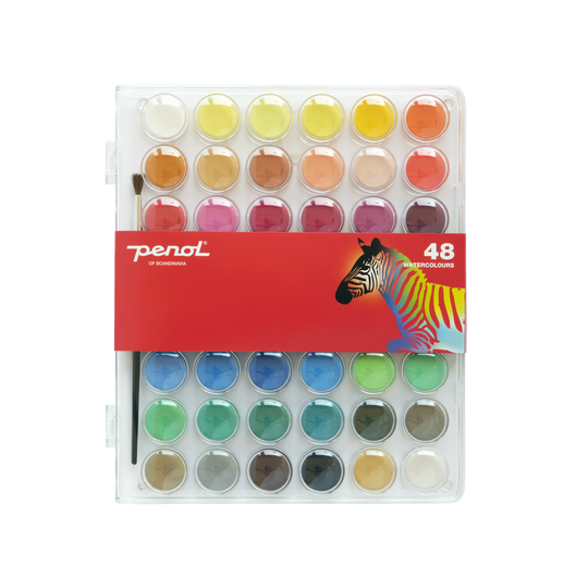 Penol watercolor set with 48 colors (16000155)