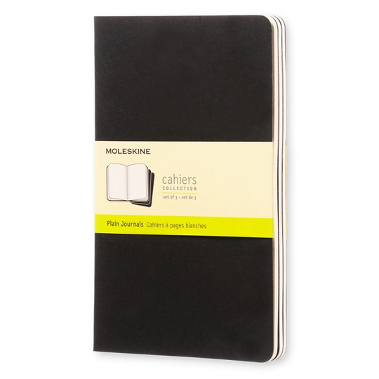 Moleskine Cahier Large Black Ruled
