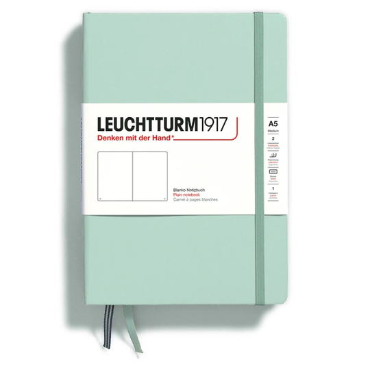 Leuchtturm1917 Notebook A5 Medium Mint Green Ruled