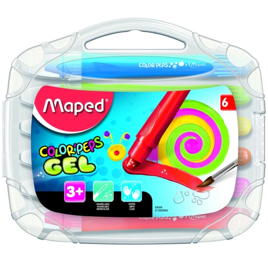Maped Color Peps Geeli Liidut 6-setti