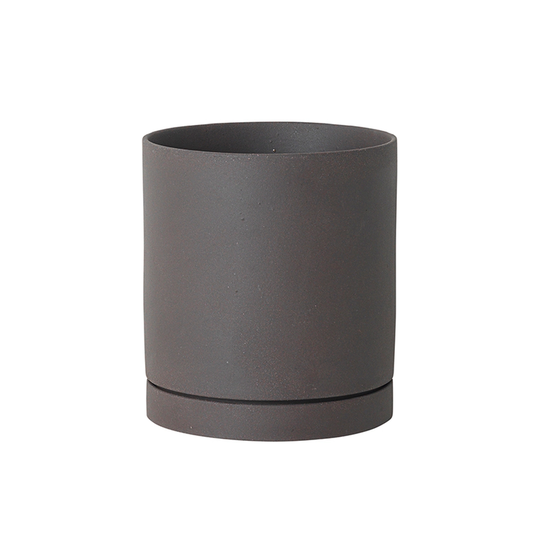 ferm LIVING Sekki ruukku, M, hiili