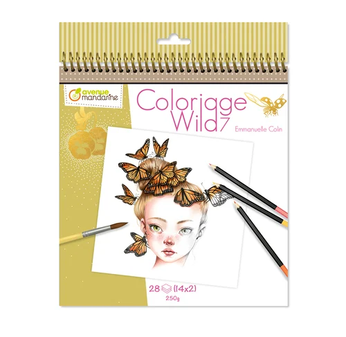 Avenu Mandarine - Emmanuelle Colin - Colouring book Wild 7