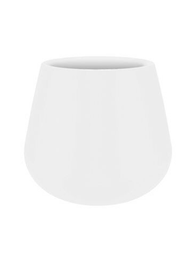 Elho pure cone valkoinen ruukku ∅55cm, korkeus 47cm
