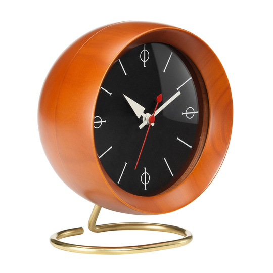 Vitra Chronopak pöytäkello, pähkinäviilu