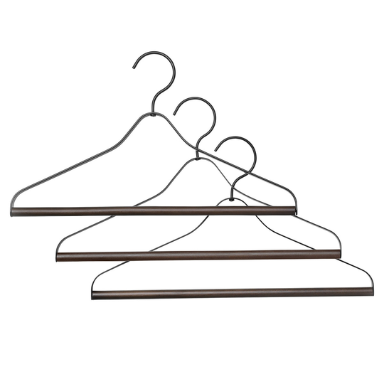 ferm LIVING Vaateripustin 3 kpl, musta