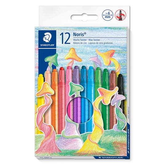 Staedtler Noris Club Vaha twister 12-setti