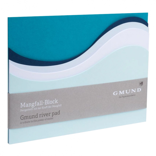 Gmund River Notepad A5 Turquoiseblue