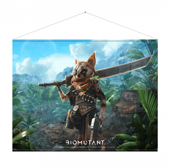 BIOMUTANT WALLSCROLL "KEYART"