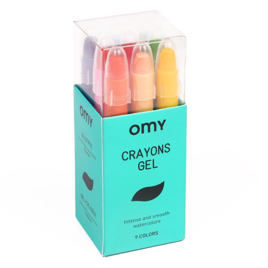 OMY Crayons Gel 9-setti