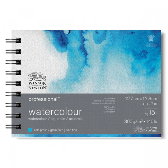 Winsor & Newton Professional Akvarellilehtiö Kierre CPx18 cm 300g