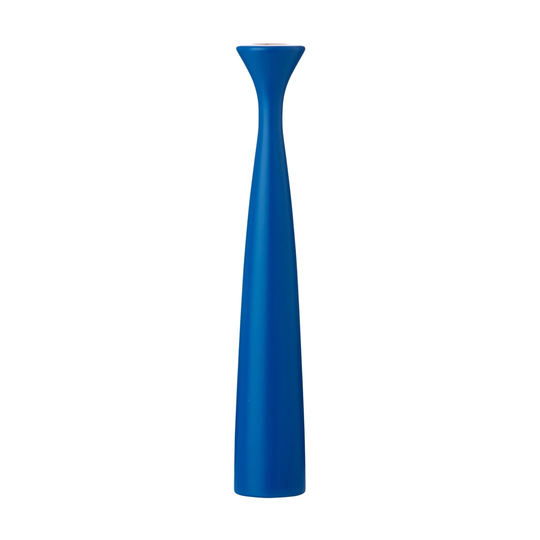 applicata Rose kynttilänjalka, cobalt blue