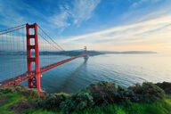 Canvas-taulu | Akustiikkataulu San Francisco Golden Gate 183