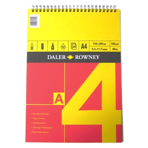 Daler-Rowney Kierrelehtiö 150g A4