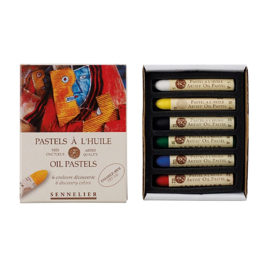 Sennelier Öljypastellit Alku 5ml 6 kpl