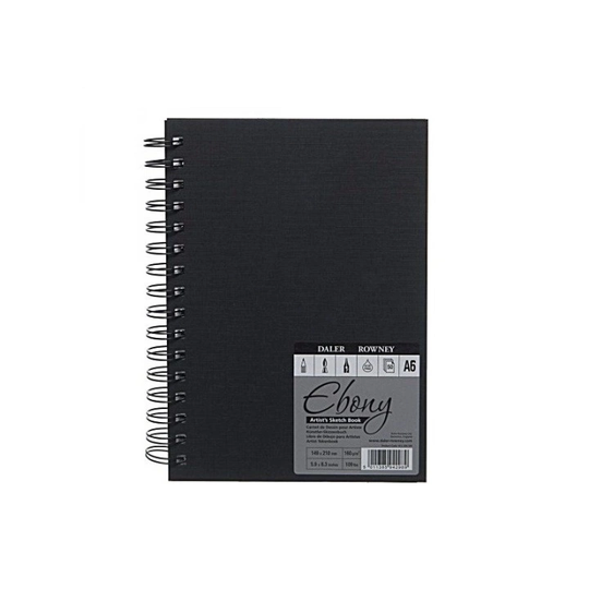 Daler-Rowney Ebony Artist's Sketch Book Kierre A6
