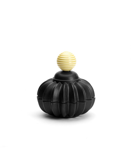 Dottir - Samsurium Twinkle Little Bat, lidded jar, Black (15202)