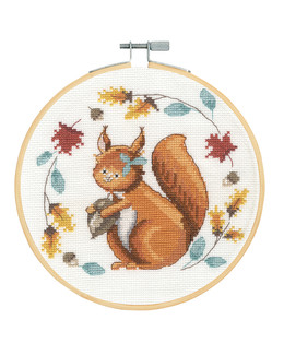 Kirjontapakkaus Flexitaulu Orava