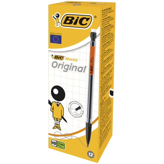 BIC Matic Original Lyijytäytekynä 05 12 kpl