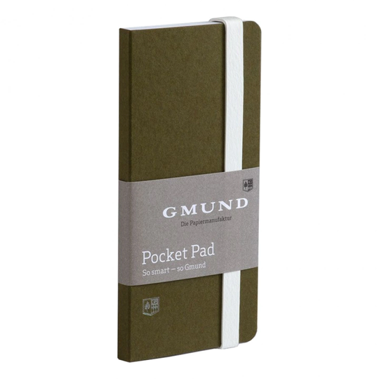 Gmund Pocket Pad Muistikirja Olive