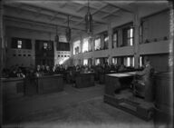 Canvas-taulu | Akustiikkataulu Pörssisali v.1919 MV Helsingin Kaupunginmuseo 4727