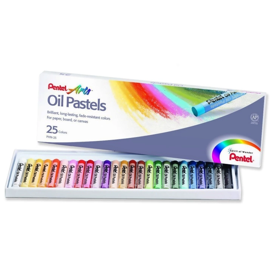 Pentel Öljypastellit 25-setti