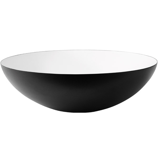 Normann Copenhagen Krenit kulho 7,1 l, musta-valkoinen