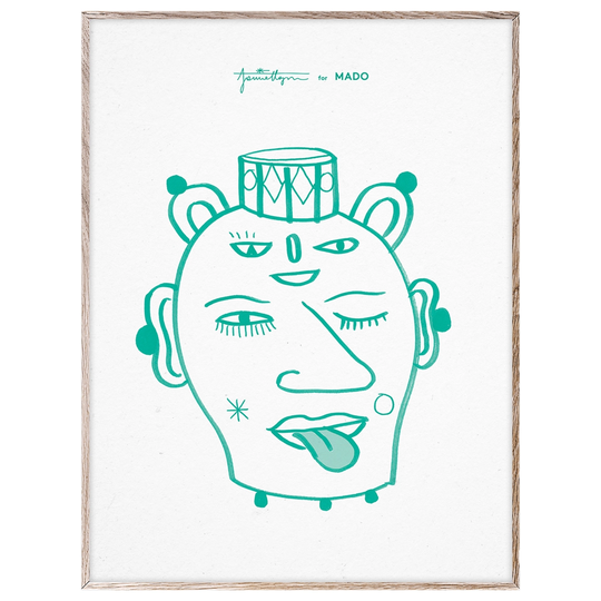 MADO Head Vase Lu juliste, 30 x 40 cm
