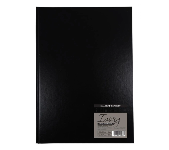 Daler-Rowney Ivory Luonnoslehtiö Hardcover A4