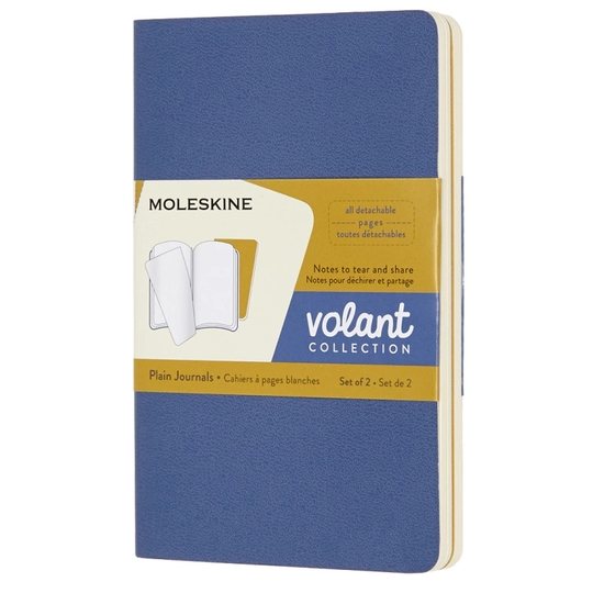 Moleskine Volant Pocket Sininen/Keltainen Plain