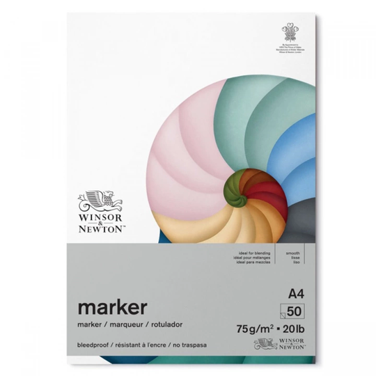 Winsor & Newton Marker-lehtiö A4 75g