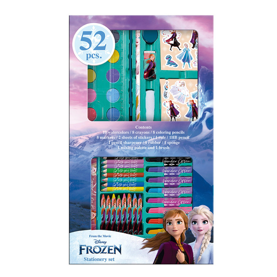 Euromic - Disney Frozen - Art Case 52 pcs. (017406952)